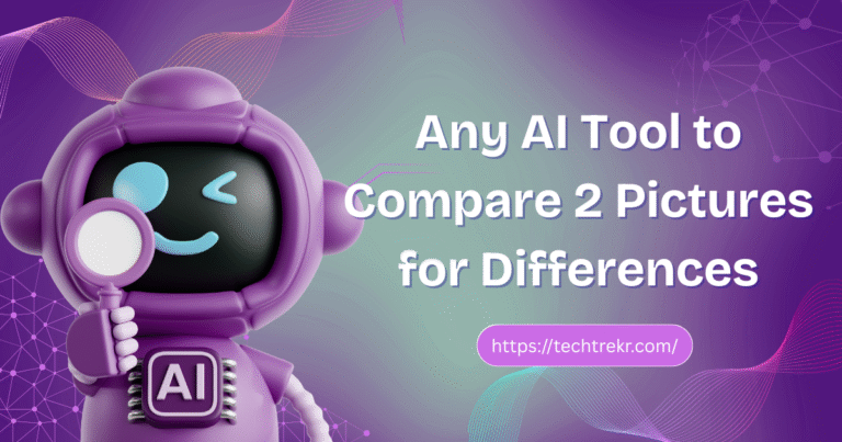 AI tool to compare 2 pictures for differences