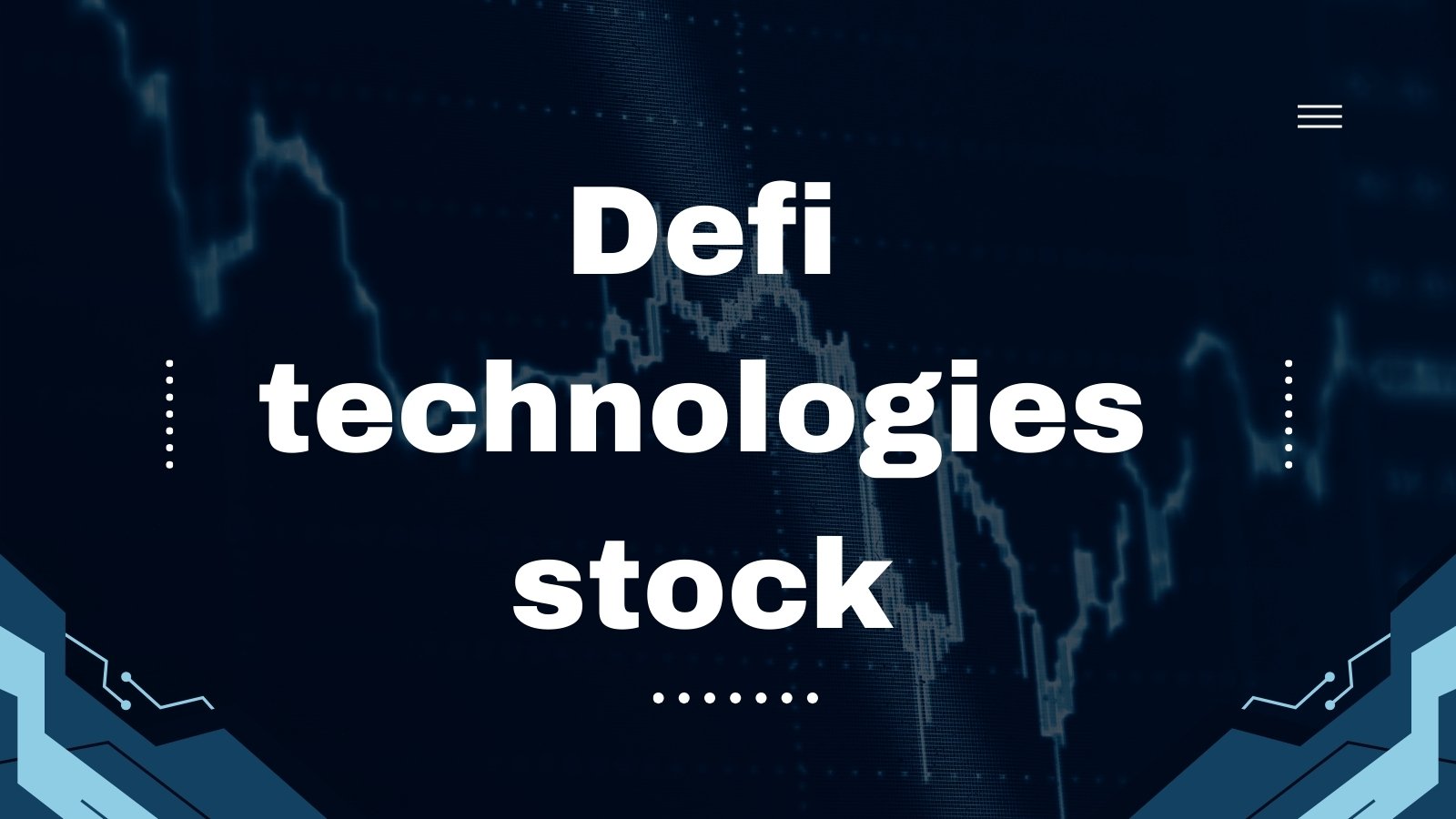 Defi Technologies Stock