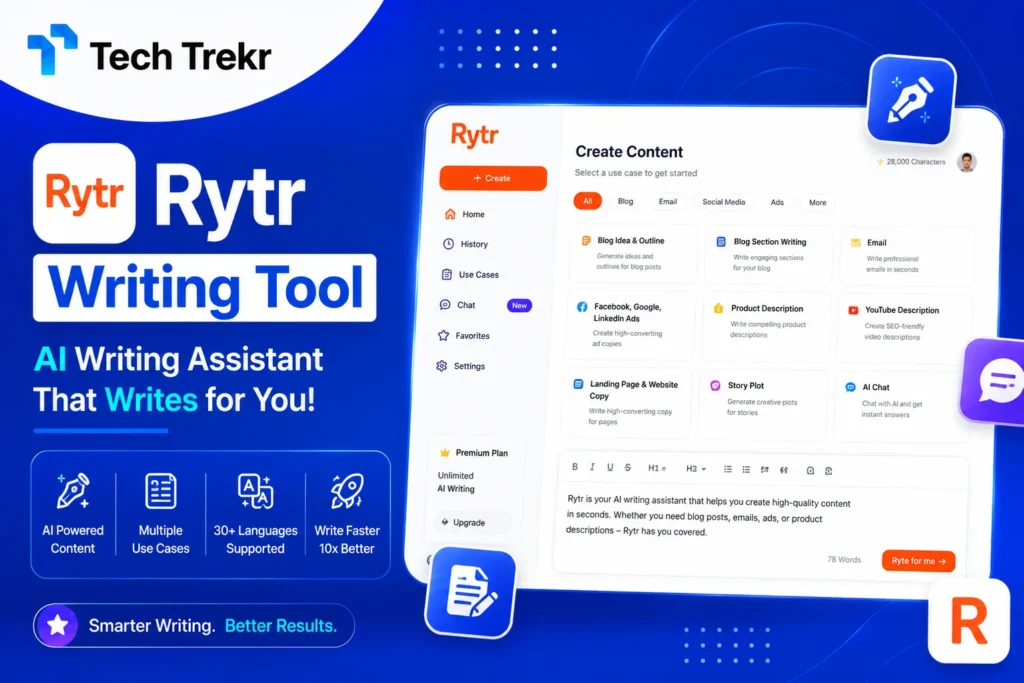 Rytr Writing Tool