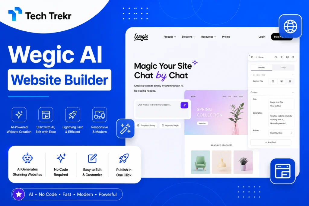 Wegic AI Website Builder