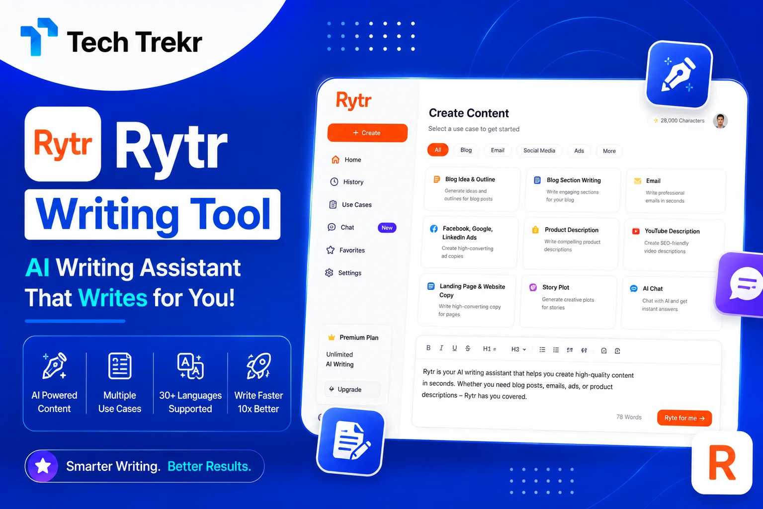Rytr Writing Tool