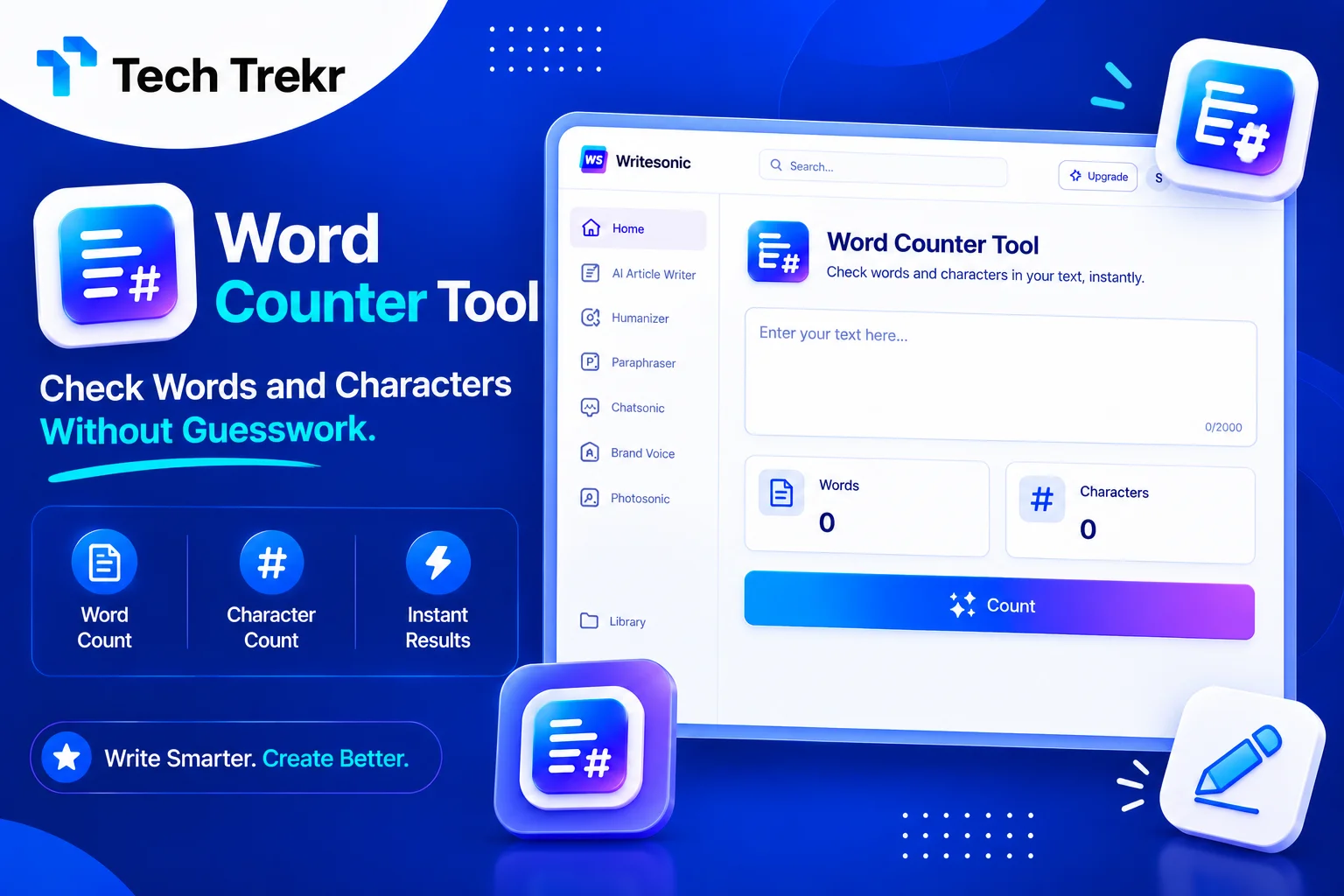 Word Counter Tool-Check Words and Characters Without Guesswork